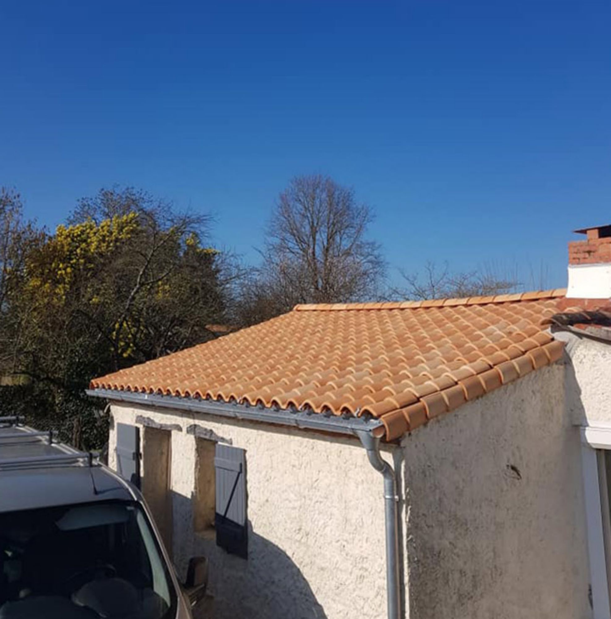 Nettoyage de toiture